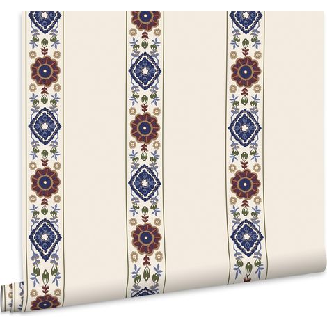 Joules Vliestapete Border Mehrfarbig 10mx52cm