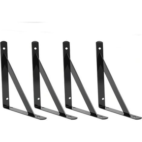 Wandhalterungen für Regale, 150 x 95 mm, zur Regalmontage, 90°-Schraubaufhängung – AquaForge Regal