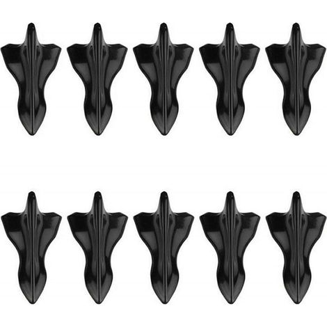 Lot de 10 diffuseurs d'ailerons de toit de voiture en ABS pour véhicule (1/5)