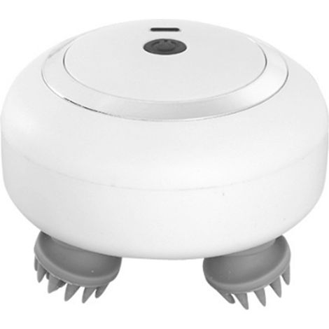 Appareil de massage électrique portable pour la croissance des cheveux, avec 4 têtes de massage pour soulager le stress.
