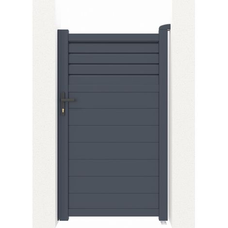 Portillon aluminium 1m CARPATIA 100x180cm (1/5)