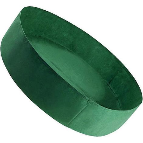 Sac de culture rond en feutre pour jardin : conteneur de plantation respirant, durable et réutilisable pour les légumes et les espaces extérieurs luxuriants. (1/3)