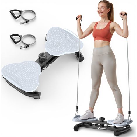 MERACH Multitrainer – Twist Waist Disc Board, Bauchmuskel-Trainingsgerät, rutschfester, geräuschloser Heimtrainer für Gewichtsverlust
