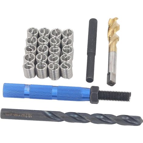 24-teiliges metrisches Gewindereparaturset M10 x 1,5 x 2D Gewindereparatur-Einsatzset für Integrity Connection Stre (1/4)