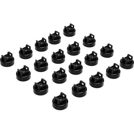Magnetic Zipper Fasteners, 20 Pieces, Clips (1/5)