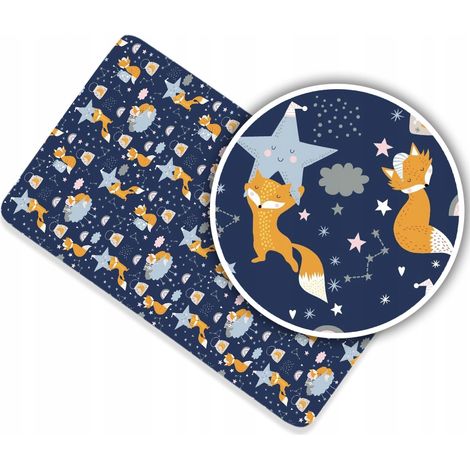 Drap en coton pour un berceau de 140x70 (1/5)
