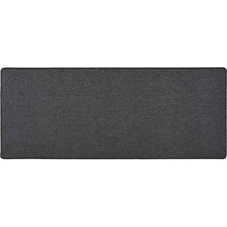 Tapis de salon Style Moderne - Tapis de couloir Anthracite 80x200 cm BV311951 - BonneVie (1/5)