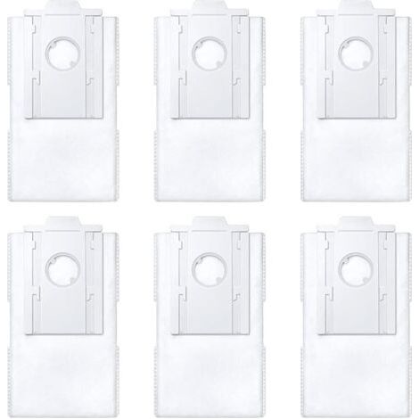 FENOPLASTICAFOREHILL 6 Pcs Sacs poussire aspirateur pour Samsung VCA-RDB95 Jet Bot+ Jet Bot AI+ Robot Aspirateur Pices de rechange (1/5)