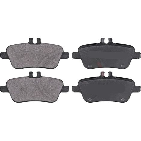 KIT PASTIGLIE FRENO POSTERIORI compatibile con MERCEDES-BENZ CLA/SHOOTING BRAKE (X117) / PASTIGLIE FRENANTI AUTO OEM P 50 140 / 31457 , / SOSTITUZIONE DIRETTA / BASSA POLVERE / SILENZIOSO
