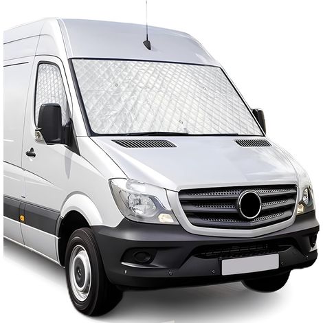 Sun Visor for Sprinter 2006-2018, Front Windshield Cover 600D Oxford Fabric 100% Blackout and Waterproof UV/Gel (Interior, 2006-2018) (1/5)
