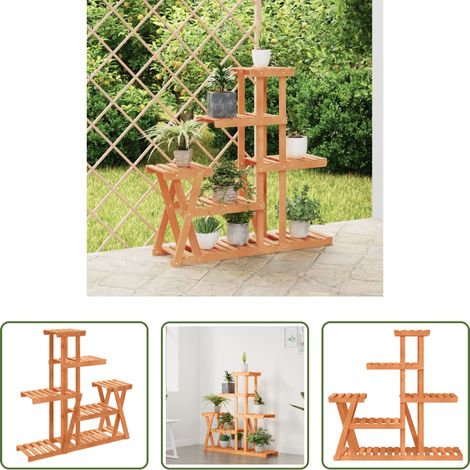 Tanne - Blumenständer 95x25x96 cm Massivholz Tanne (1/5)
