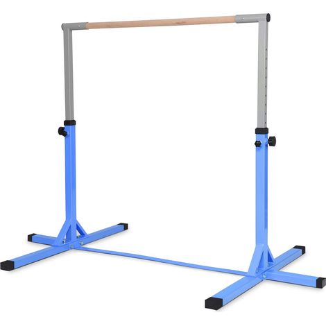 Sbarra Portatile da Balletto da Bambini, Sbarra da Balletto Regolabile a Altezza, 200 x 121 x 94/150 cm, Due Colori Disponibili