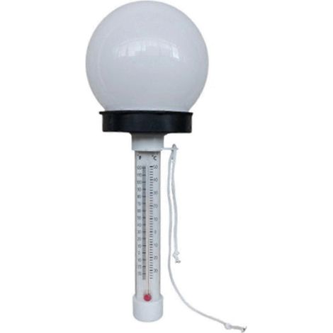 Thermomètre flottant pour piscine avec lumière LED solaire --- (1/5)