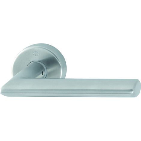 HOPPE® Drücker-Halbgarnitur ohne Schlüsselrosette Stockholm E1140Z/42H, VK10, mit Stütznocken, Edelstahl, 10808759 (1/2)