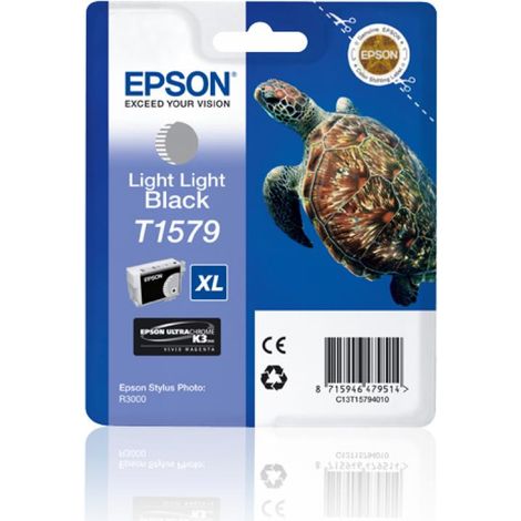 Tinta original epson t1579 gris claro c13t15794010 25.9ml