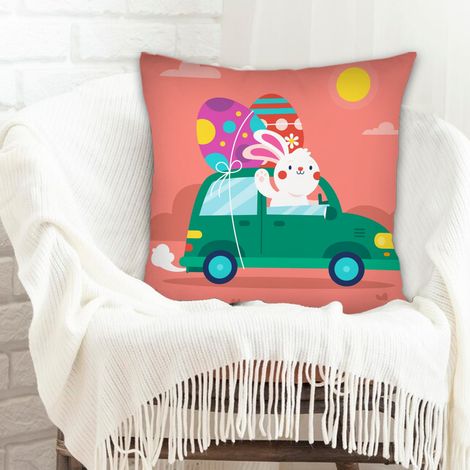 Housses de coussin maison douce confortable pour le Jour de l'An, Noël, Pâques (1/5)