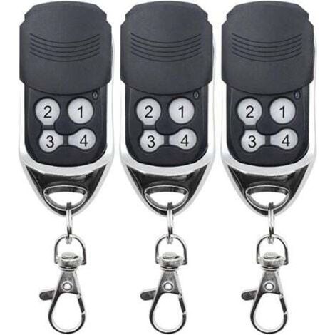 Telecomando universale per cancello a 433 MHz, telecomando di ricambio per porta da garage Came, super copia, codice fisso, codice variabile, compatibile con i telecomandi DOORHAN CAME MOTORLIN, 3 pez