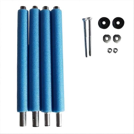 Poteaux de rechange pour trampoline, avec protection anti-collision pour poteaux de trampoline, avec logement pour vis. (1/5)