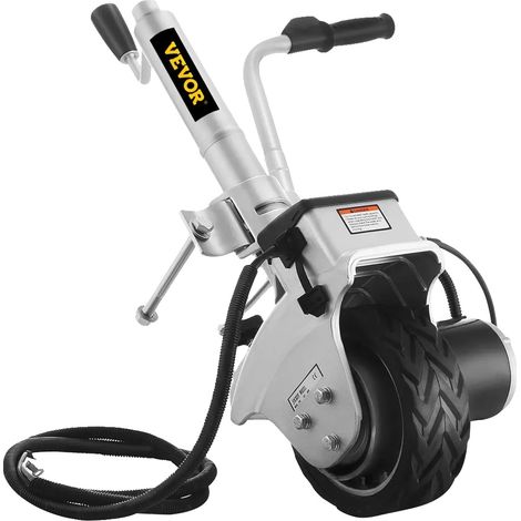 Ruedas de apoyo motorizadas, carga máxima de 5000 lbs, velocidad máxima de 6-7 m/min, altura ajustable de 24 a 36 pulgadas, soporta una inclinación de 5 grados, sistema de frenado automático. (1/5)