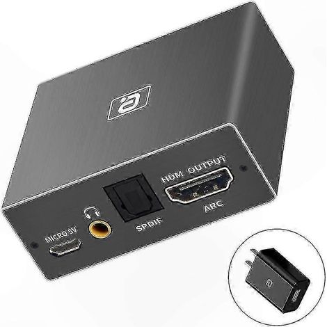 Convertisseur audio HDMI vers optique, prenant en charge ARC, HDCP 2.2, CEC et 4K à 60 Hz. (1/5)
