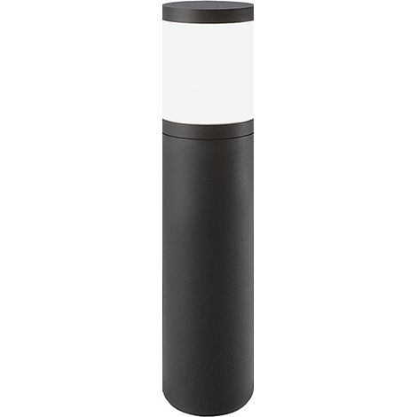 Lampada da Terra Bollard James Antracite 35cm - Paletto LED Outdoor IP54 con Attacco E27 e Diffusore in Policarbonato - Rossini Group (1/3)
