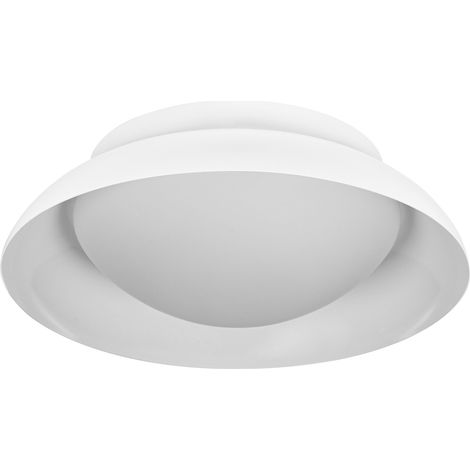 OSRAM Plafonnier ORBIS MADRID 305mm, blanc, culot 2xE27, peut être équipé d'une ampoule connectée, haute qualité, design moderne, boîtier en métal, adapté à une utilisation en intérieur, rond, IP20 (1/4)