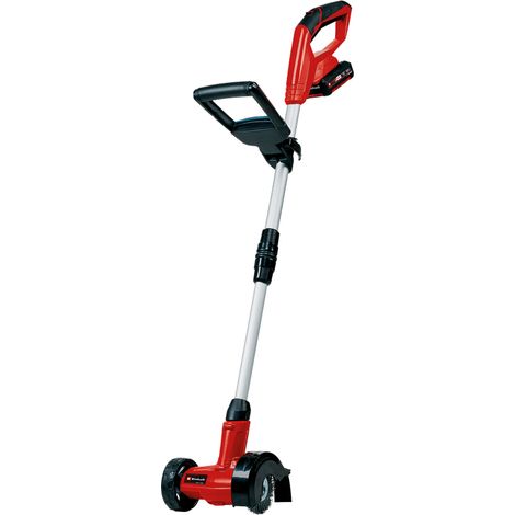 Einhell Nettoyeur de joint sans fil GE-CC 18 Li KIT - Power X-Change (18 V, Manche téléscopique, avec 1 brosse en nylon et 1 en acier) Livré avec Batterie 2,0Ah et Chargeur (1/5)