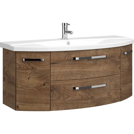 Waschtisch 120cm breit in Eiche Ribbeck, SINTRA-66 (1/4)