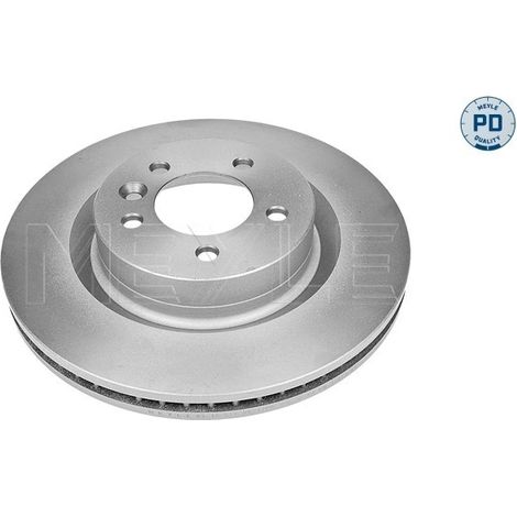 Lote de 2 Disco de freno Meyle 53-83 521 0004/PD  para OE SDB000612 - SDB000613
