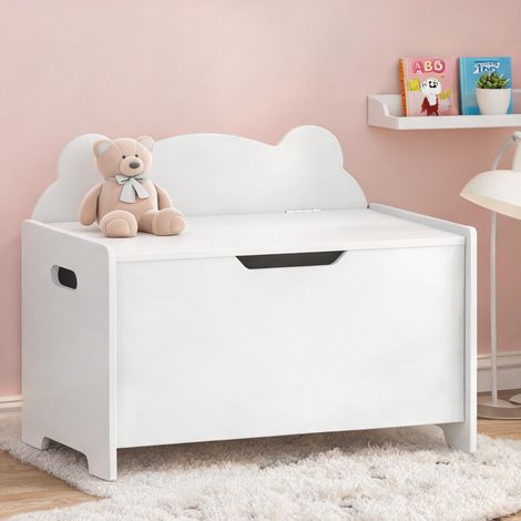 Coffre à jouets en forme d'ours en MDF 60 x 38 x 48 cm (1/5)
