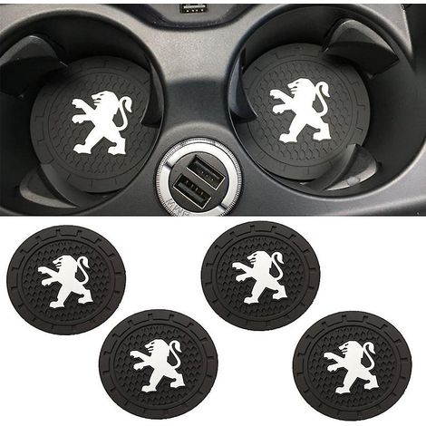 4pcs Support Gobelet Porte-gobelet De Voiture Pour Peugeot 107 207 407 408 206 306 307 308 406 806 3008 4008,support Gobelet Voiture,voiture Suppo (1/5)