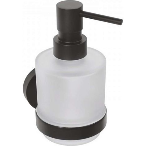 Sapho X-Round - Seifenspender mit Halter, Glas matt/Chrom XR103B (1/2)