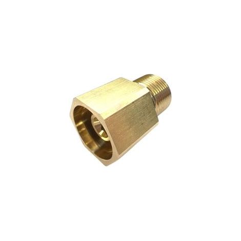 Adaptateur 6 pour Kärcher EasyLock TR22 IG vers M22 x 1,5 AG - Adaptateur en laiton pour nettoyeur haute pression HD/HDS - Connecte le pistolet EASYForce aux tuyaux M22 (1/5)