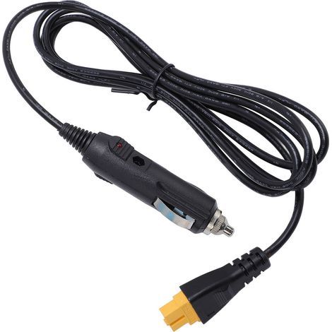 Cigure de Cigare à XT60 Câble de Câble Féminin Câble d'alimentation de la Voiture pour Chargeur Power Station CHARMER Cigarette Adaptateur Light, Stockage d'énergie étanche pour Fil, Câbles (1/5)