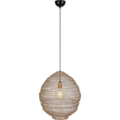 Suspension doree e27 40w max effet ruche metal - markslojd - tazza 88866137 88866137 88866137 88866137 (1/3)