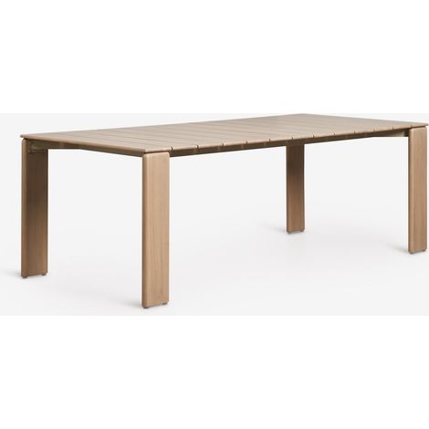 Table de jardin rectangulaire en bois d'acacia Kandroa SKLUM  220 x 100 cm