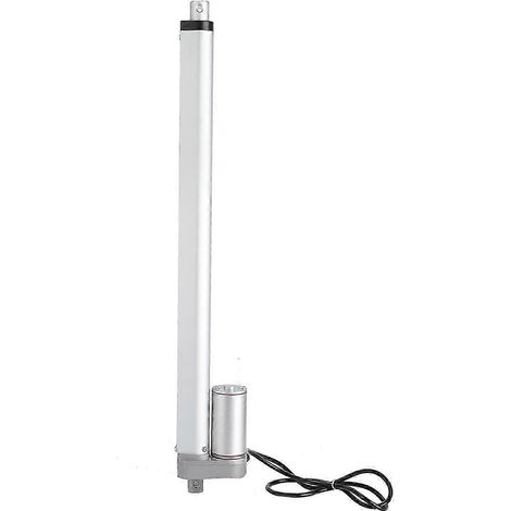 Vérin électrique linéaire 400mm course, moteur pousseur 12V DC pour outillage industriel, actionneur JSTGZU1, tige coulissante robuste (1/5)