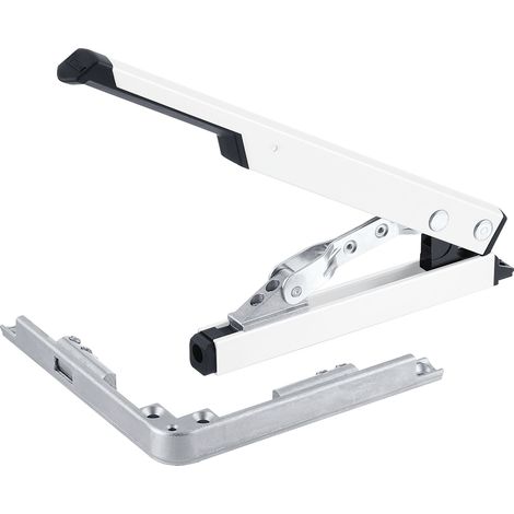 Caja base de superficie OL90/95 GEZE - Blanca - (Tirador + giro 90°) - 30615