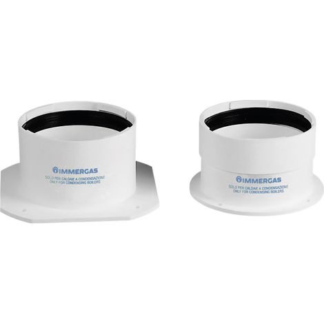 KIT SCARICHI SEPARATI FLANGIATI Ø80   IMMERGAS