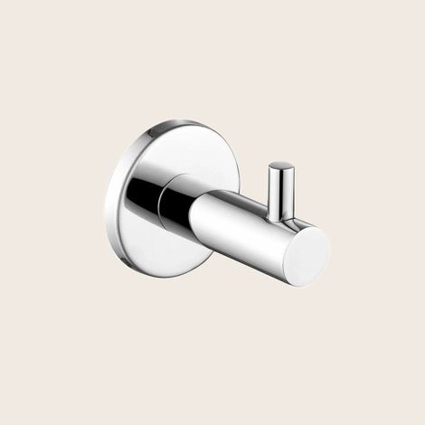 Exagonshop Gancio appendi asciugamano cromo Minimal