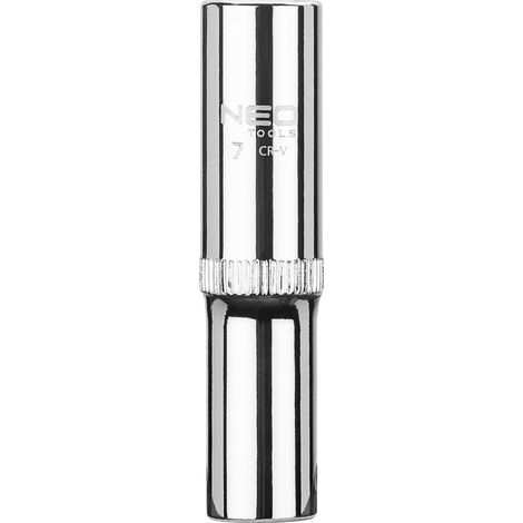 Vaso hexagonal largo de 1/4", 7 mm, superlock (1/2)
