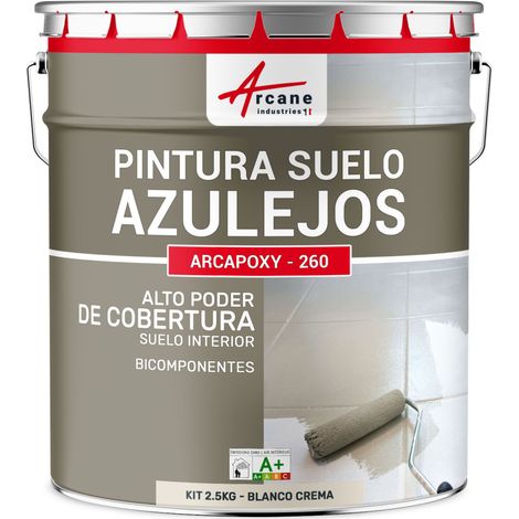 Pintura para azulejos de suelo, a base de resina epoxi - Arcapoxy Suelo de Azulejos