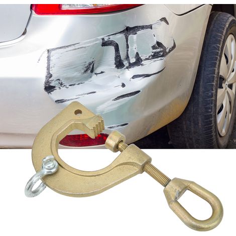 Outil de réparation de bosses de carrosserie, pince de type G avec anneau de traction (surpoids). (1/5)