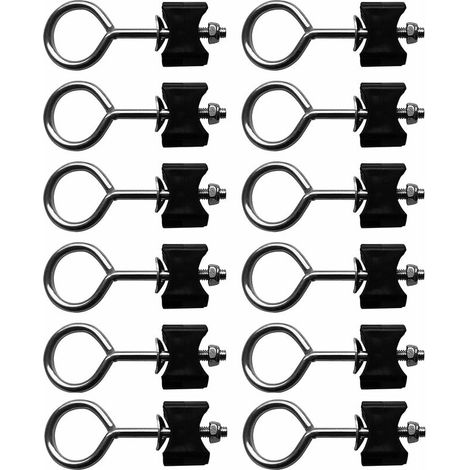 Lot de 12 vis pour trampoline - Accessoires de trampoline - Fixation pour grand trampoline et petit trampoline,T-Audace (1/5)