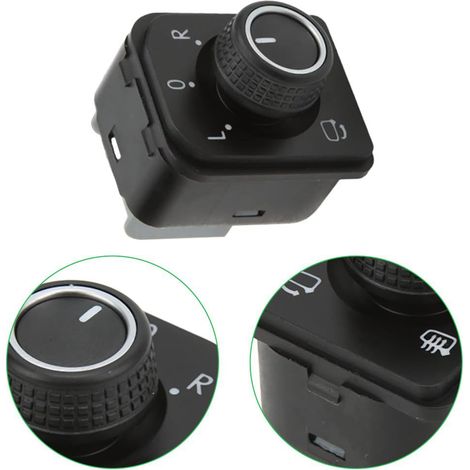 Suitable for Volkswagen Passat rearview mirror adjustment control knob switch 3G0959565C (1/4)