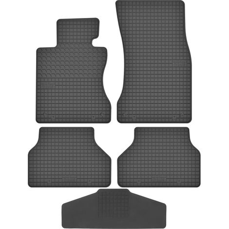 Tappetini Motohobby 141201 + copertura 200000/1 - BMW s5 E60 E61 2003-2010 MS in lega + velcro anteriore BMW - installati (1/5)