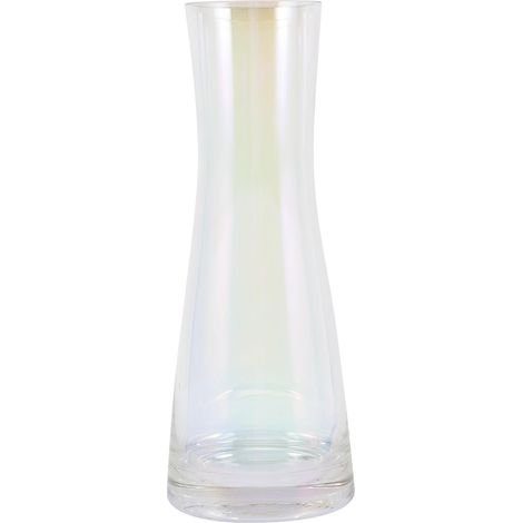 Vase en Verre Coloré Petit Modèle Forme Taille Fine Décoration de Table pour Salon Vase Décoratif pour Fleurs Séchées Lot de 1 Pièce Multicolore (1/5)