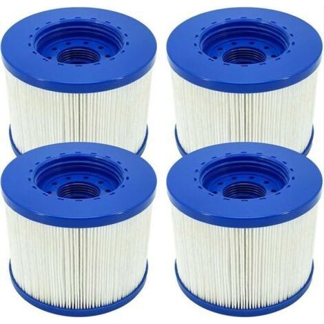 Filtre Spa Infinite a Visser, Cartouche Filtre à Vis pour Spa Gonflable Pas De Vis 60mm, Cartouche Filtre pour Spa, Compatible pour Cosy Spa, Clever Spa et de Plus 4 pièces (1/4)