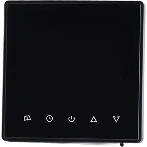 Thermostat Intelligent, ContrôLeur de Climatiseur Multifonctionnel AC220V pour Climatiseur Le noir (1/4)