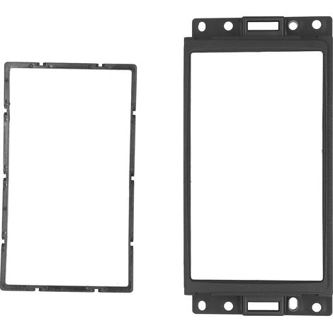 2-DIN-Autoradioblende für Chevrolet Corvette Armaturenbrett 2005-2010 (1/5)